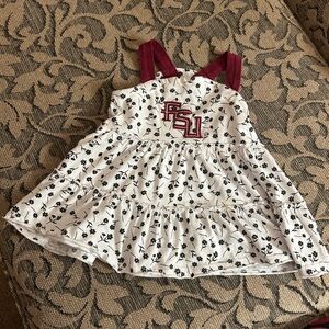 Florida State 3-6 month baby girl dress